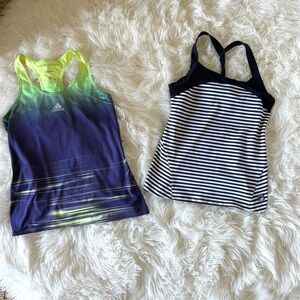 Fila and Adidas Athletic Tops